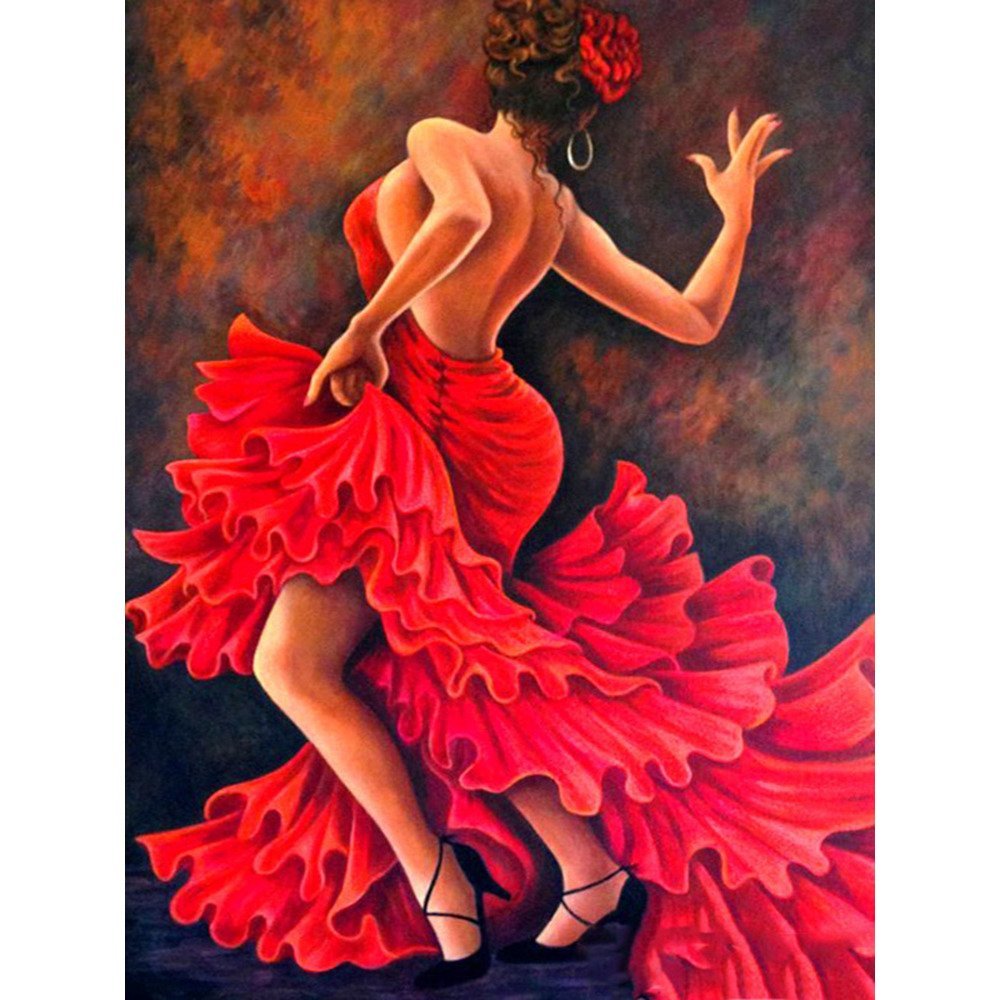 Испанская танцовщица фламенко