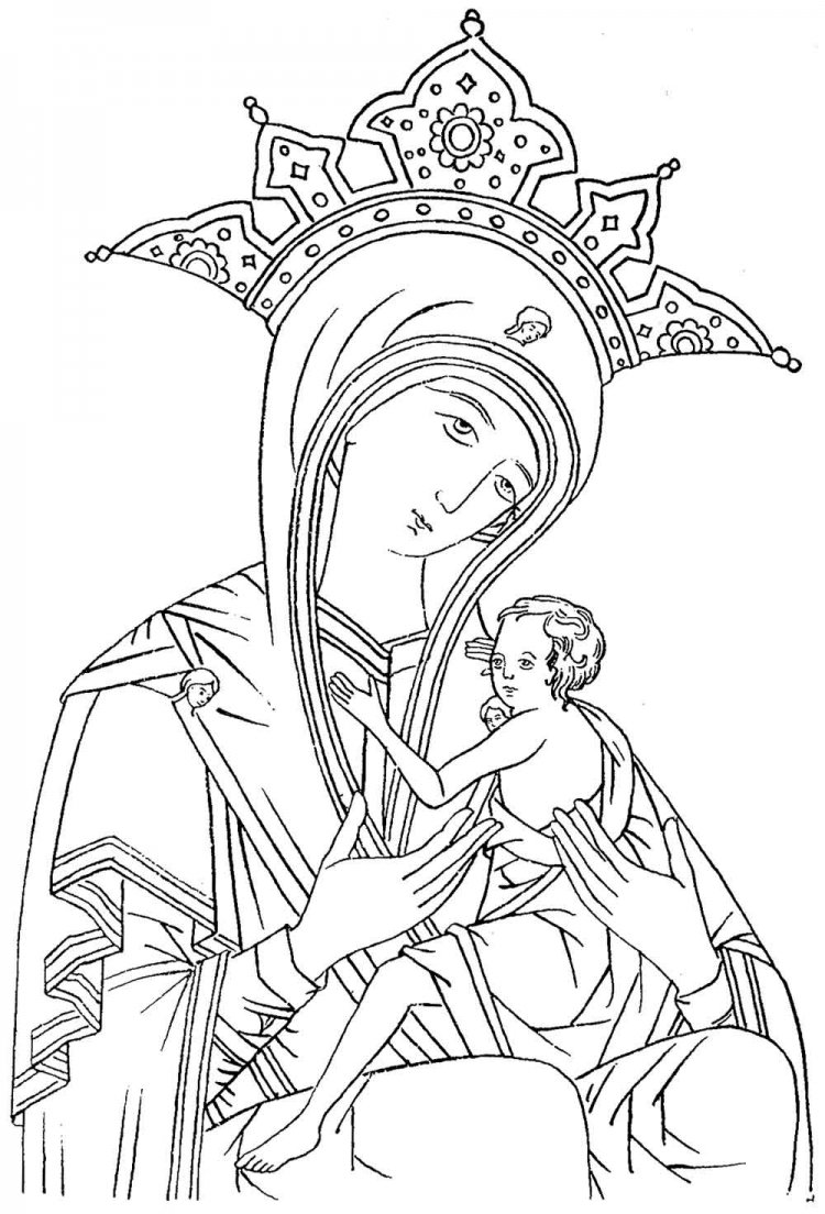 Знамение Покров икона Божией матери