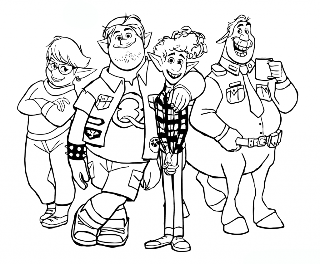 Мультфильм вперед раскраска