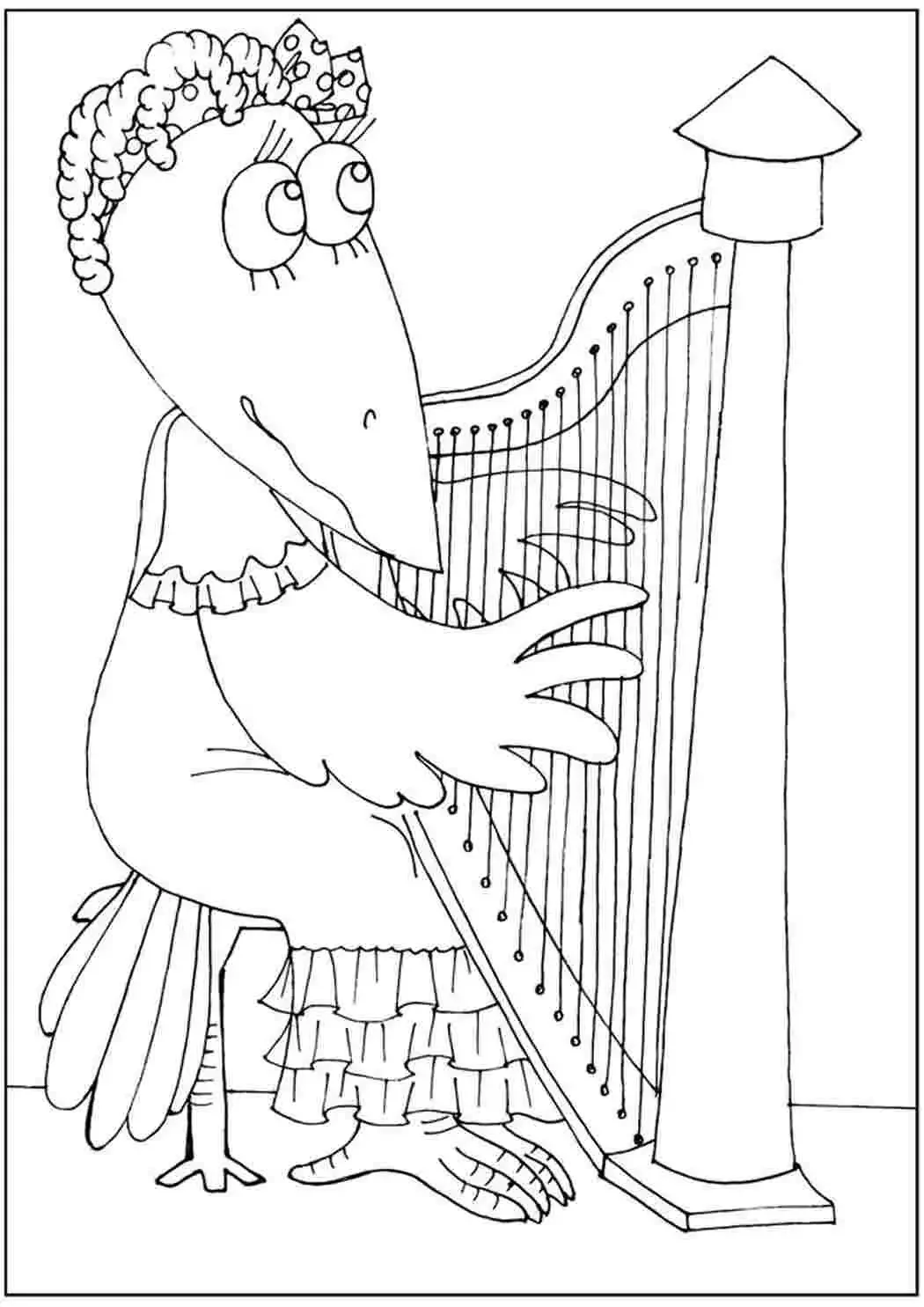 Веселая ворона