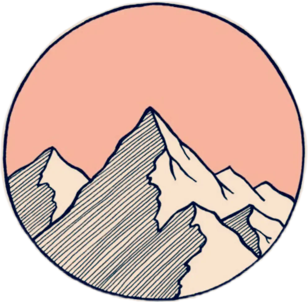 Силуэт горного хребта