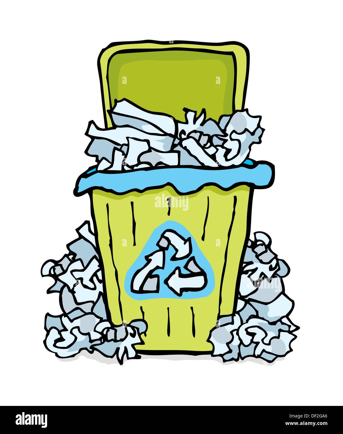 Брикетирования макулатуры рисунок