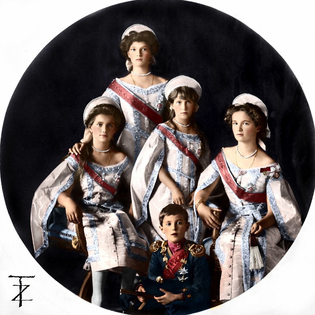 Дети Николая 2 по старшинству