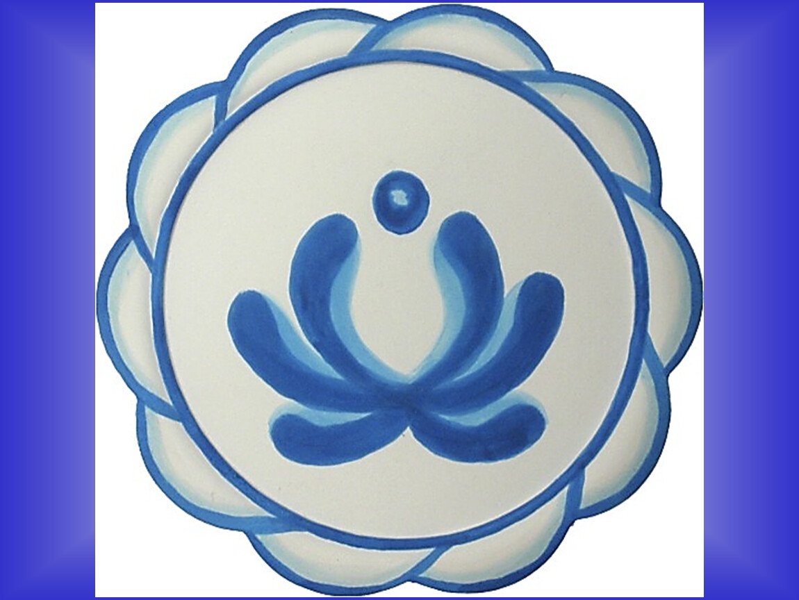 Тарелка Гжель рисунок