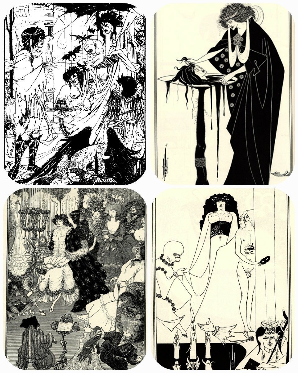 Обри Бердслей ведьма Хелависа