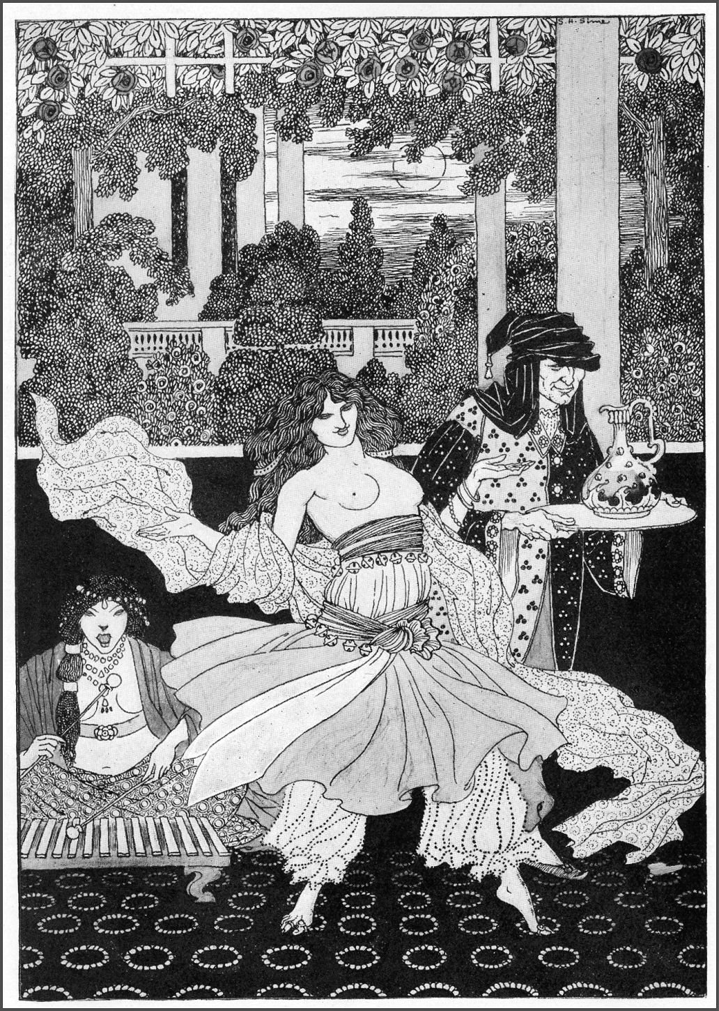 Обри Бердслей Мерлин