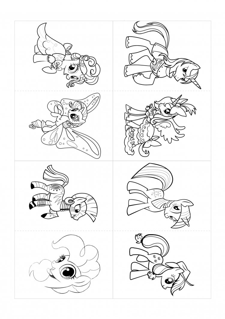 Маленькие раскраски