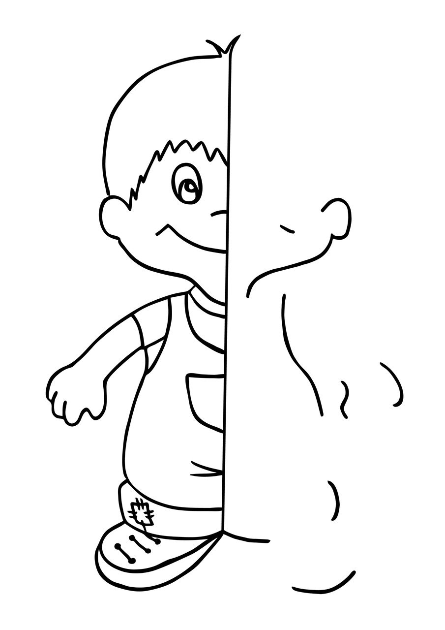 Дорисуй человека