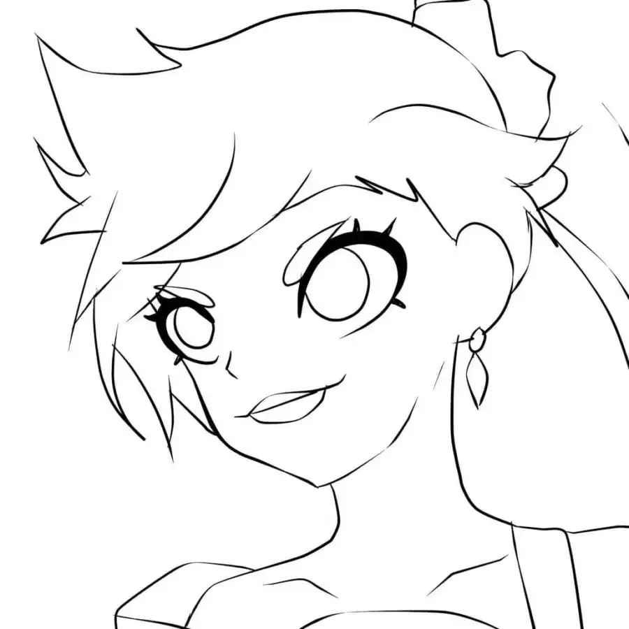 LOLIROCK раскраска Амару