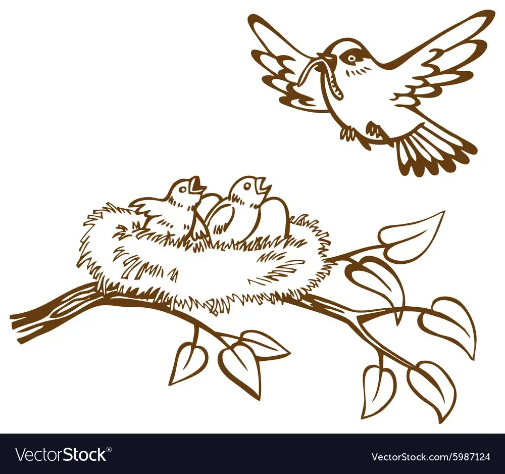 Кошка и мышка раскраска