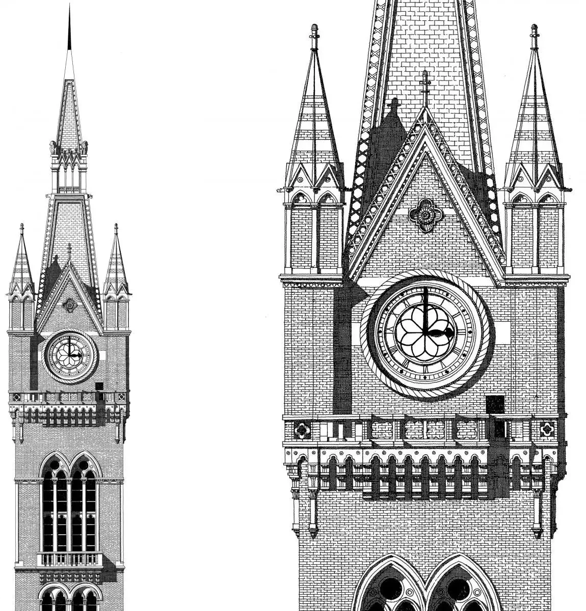 Раскраска Биг Бена в Лондоне