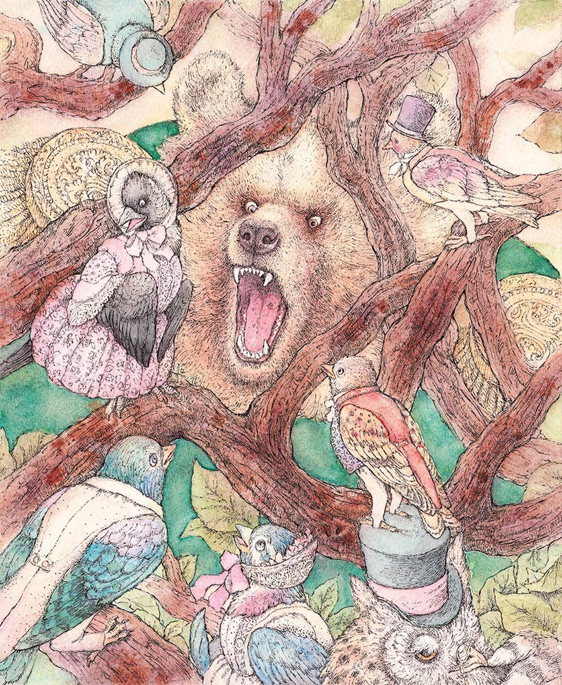 Иллюстрации к сказкам Салтыкова Щедрина