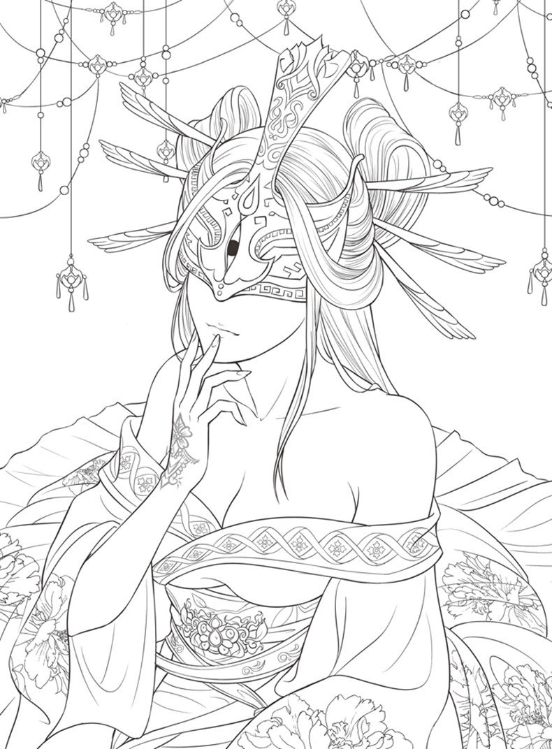 Китайские раскраски