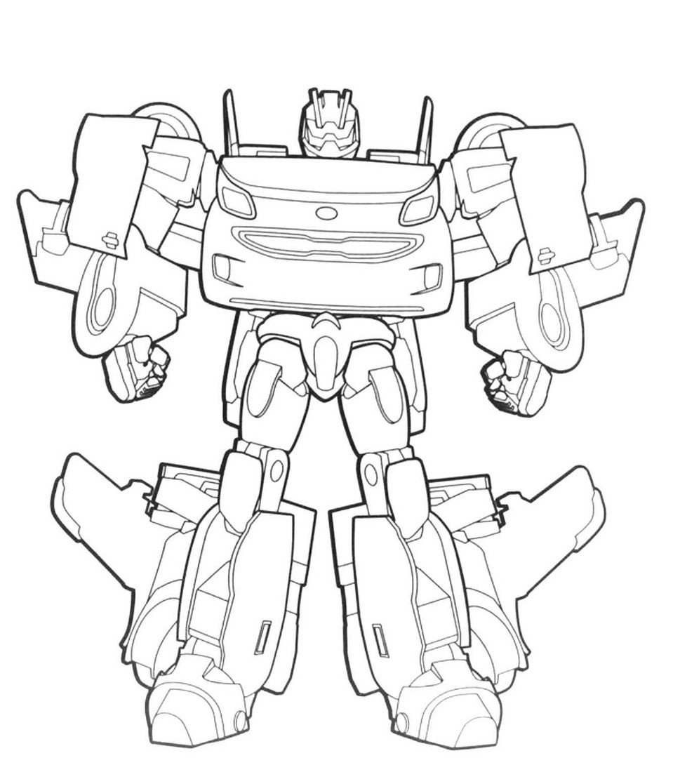 Раскраска тобот дубль в