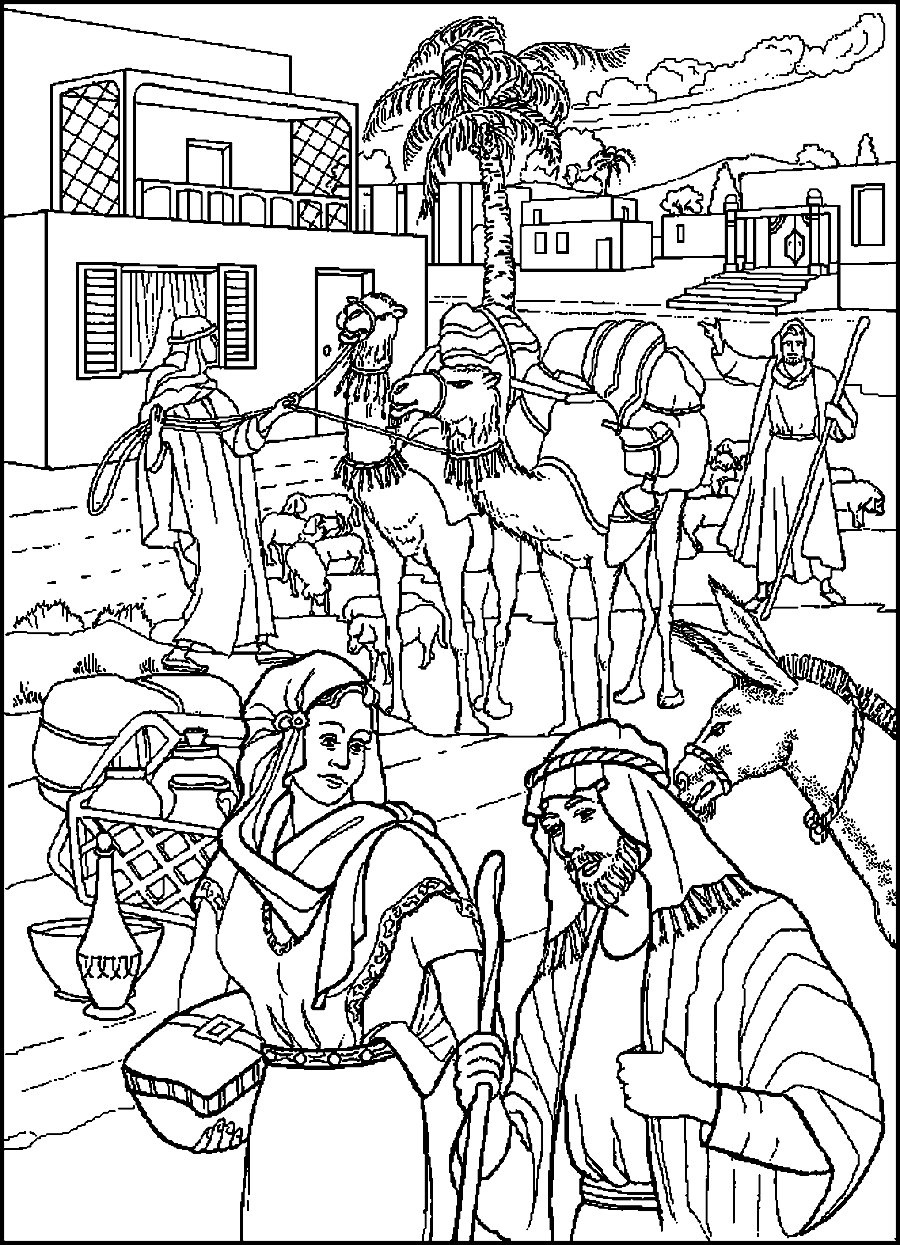 Поделка Авраам и лот