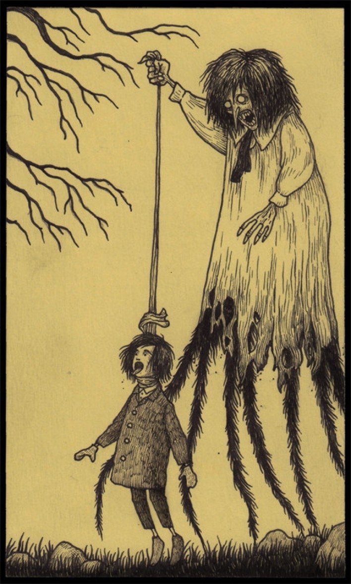 Лихо одноглазое раскраска