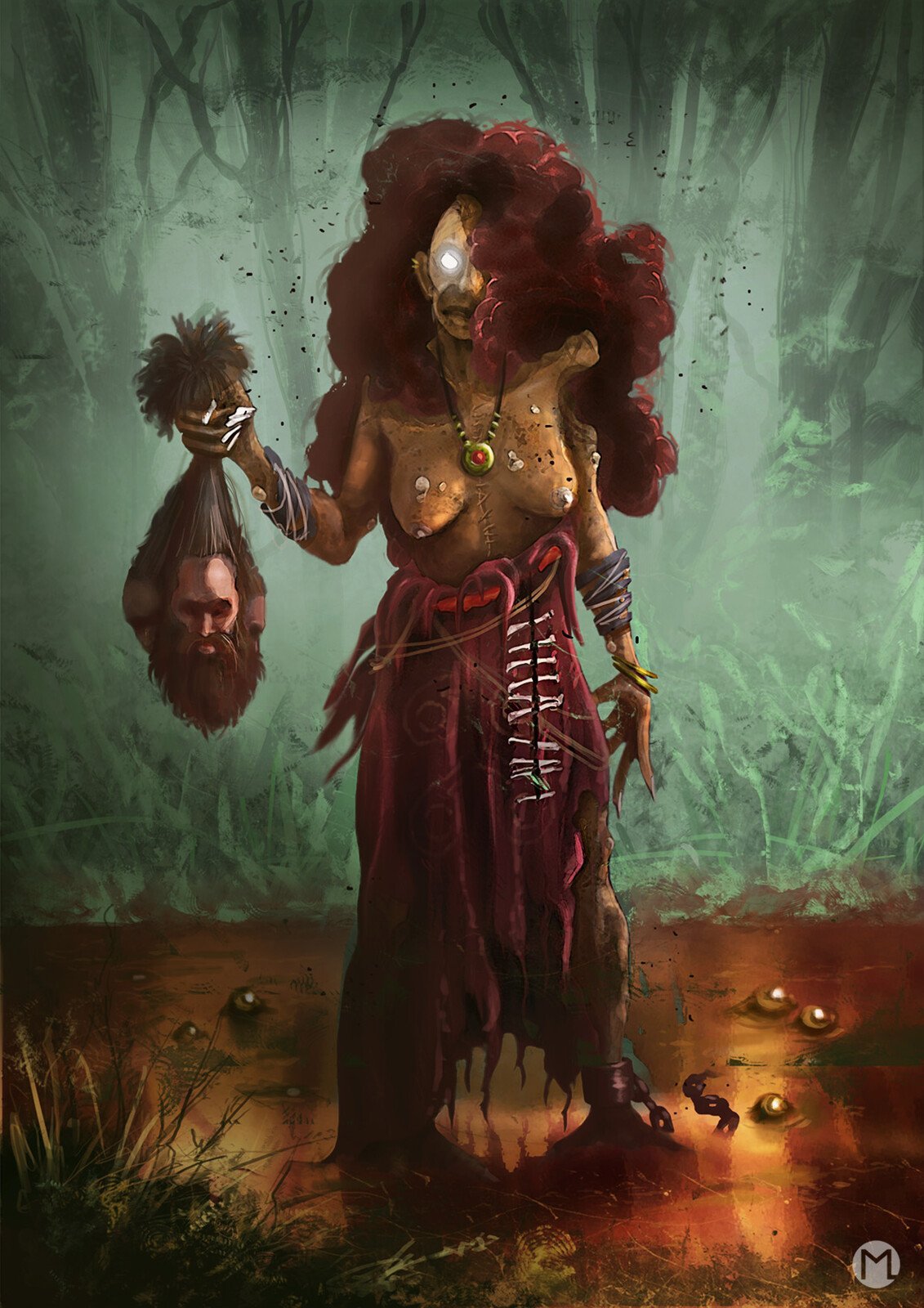 Лихо Славянская мифология арт