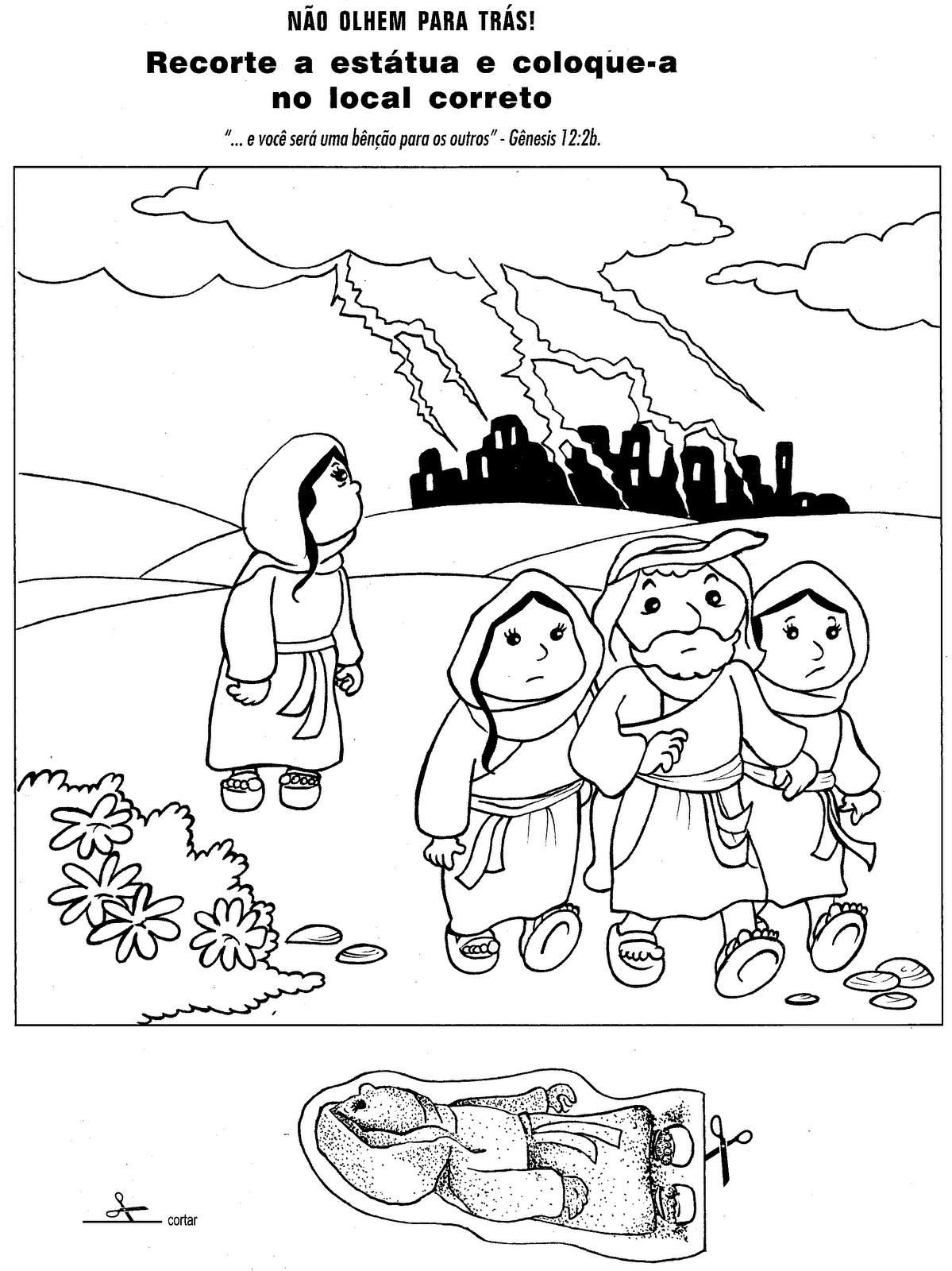 Раскраска Содом и Гоморра