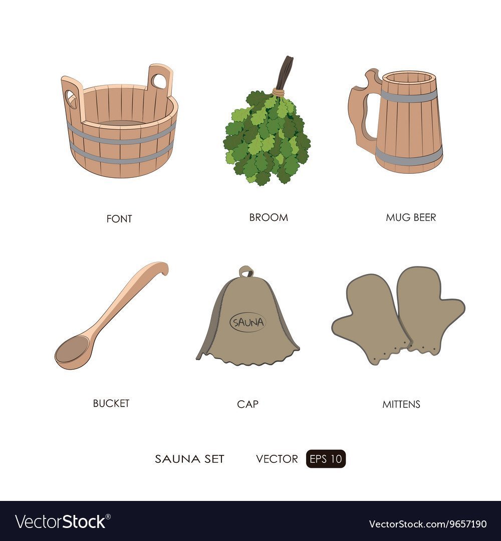 Логотип веники для бани