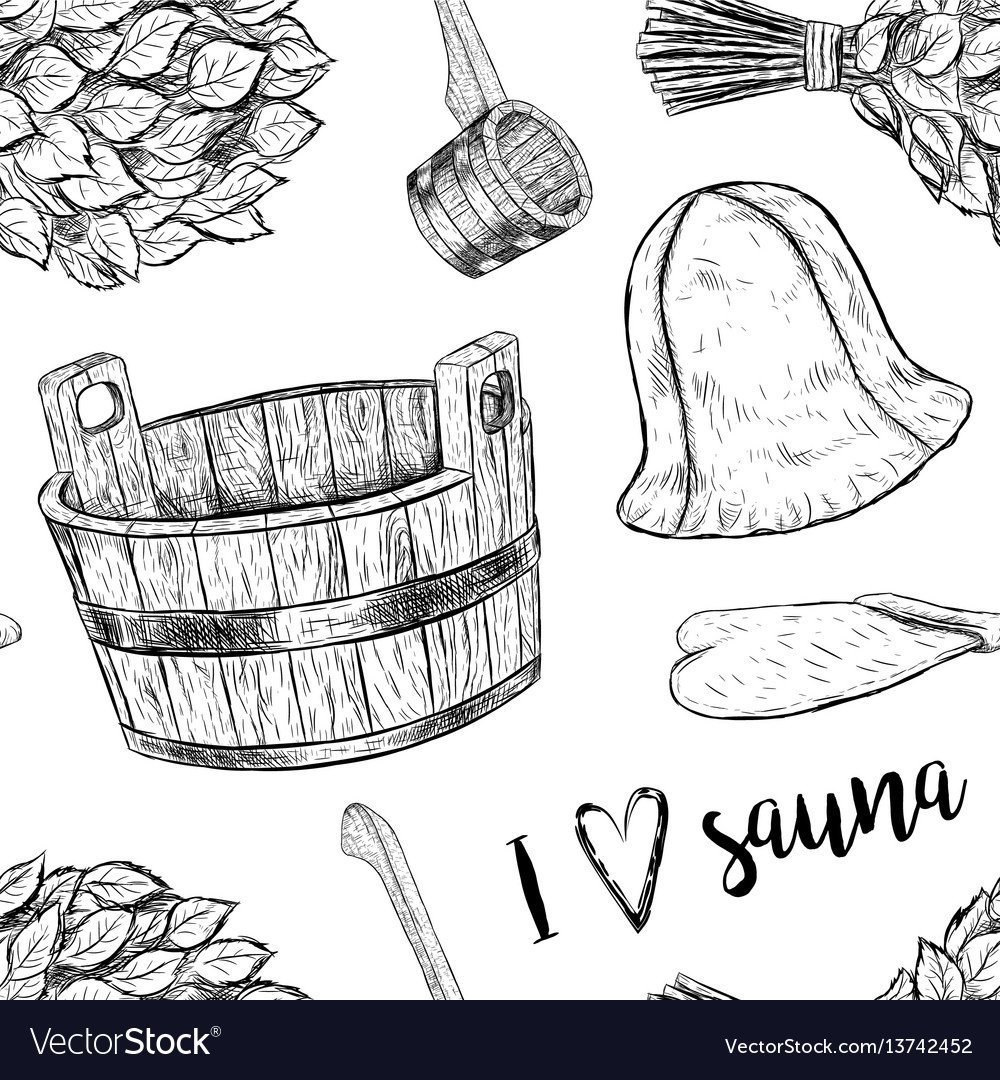 Банный веник вектор