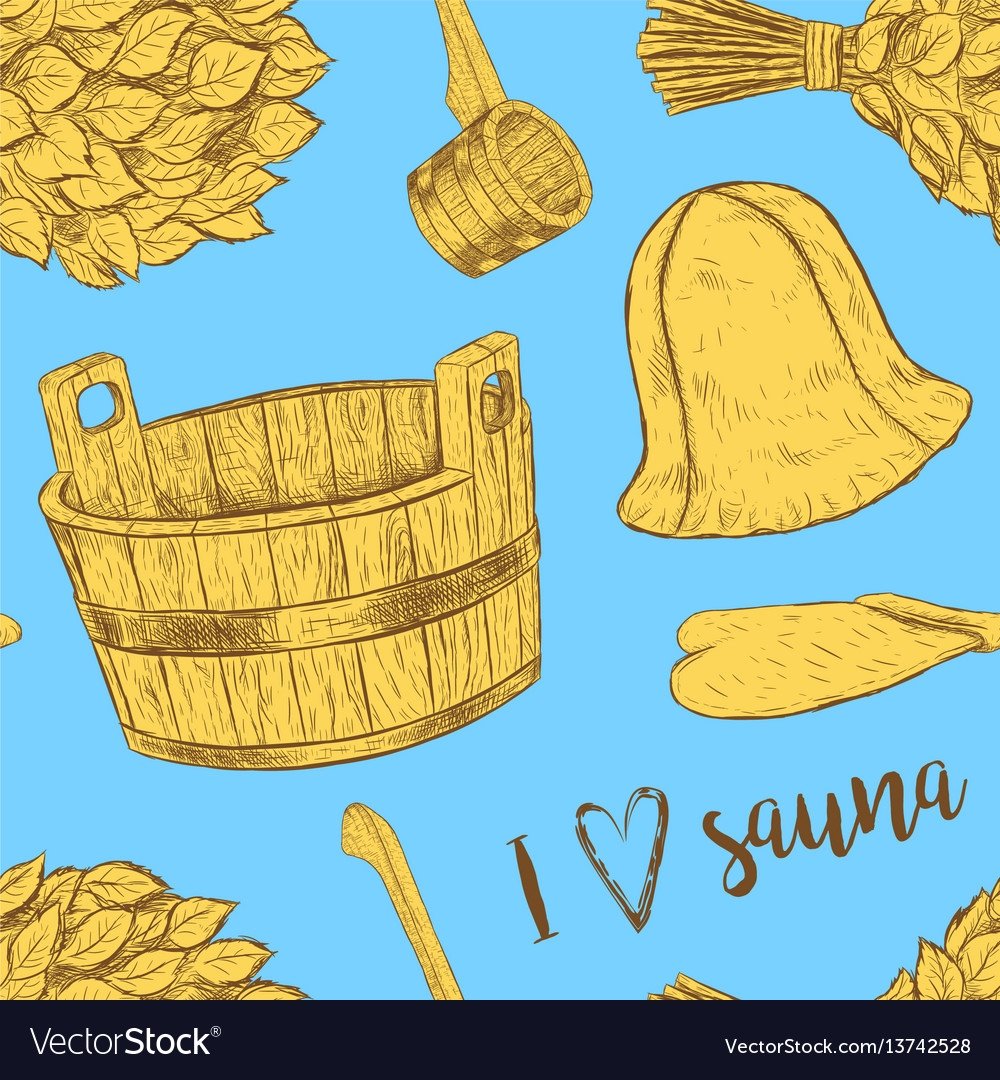 Веник для бани вектор