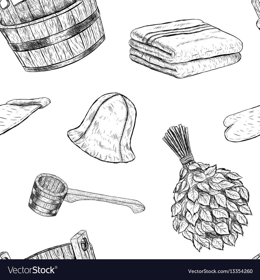 Банный веник вектор