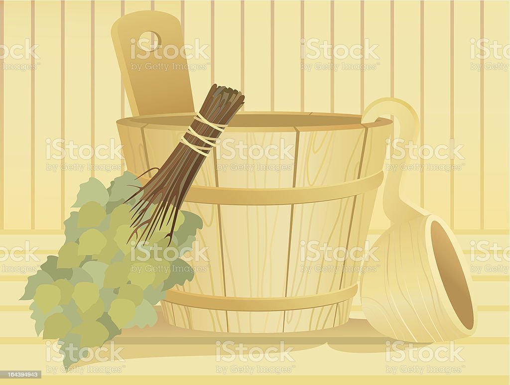 Баня веник фон