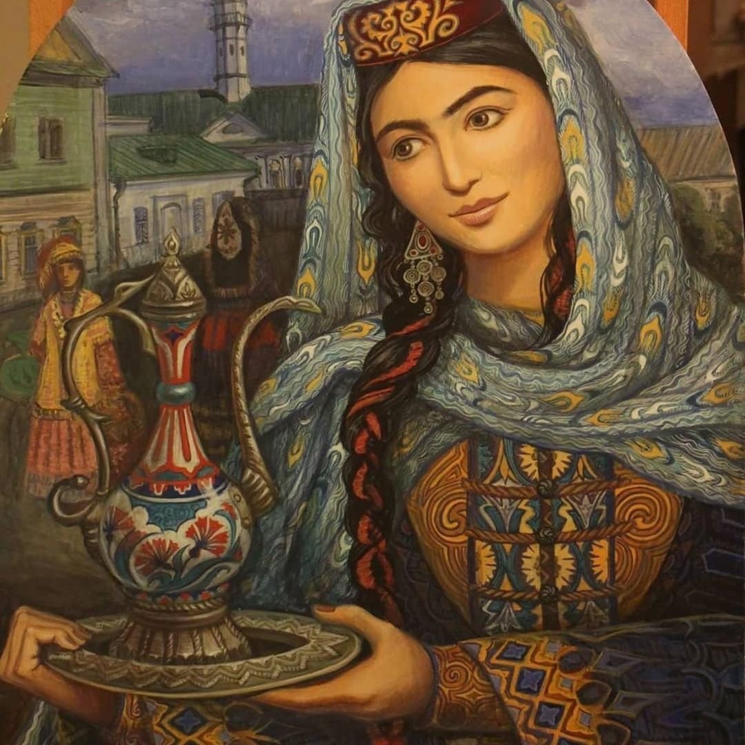 Казанская царица Сююмбике портрет