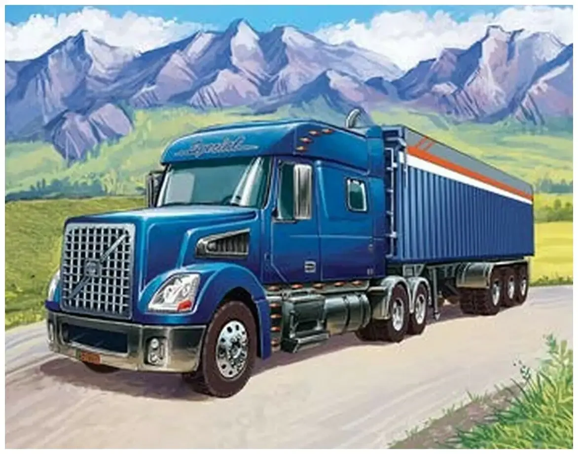 Пазлы машины Грузовики