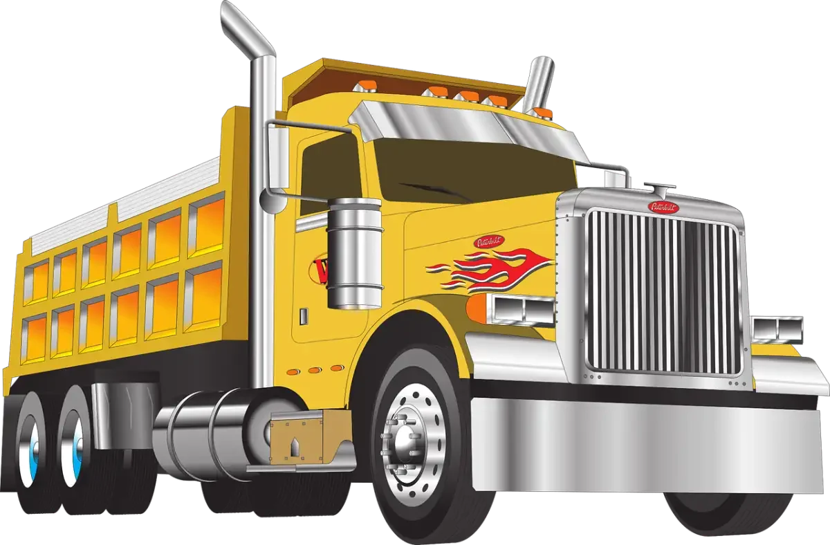 Машина Петербилт вектор