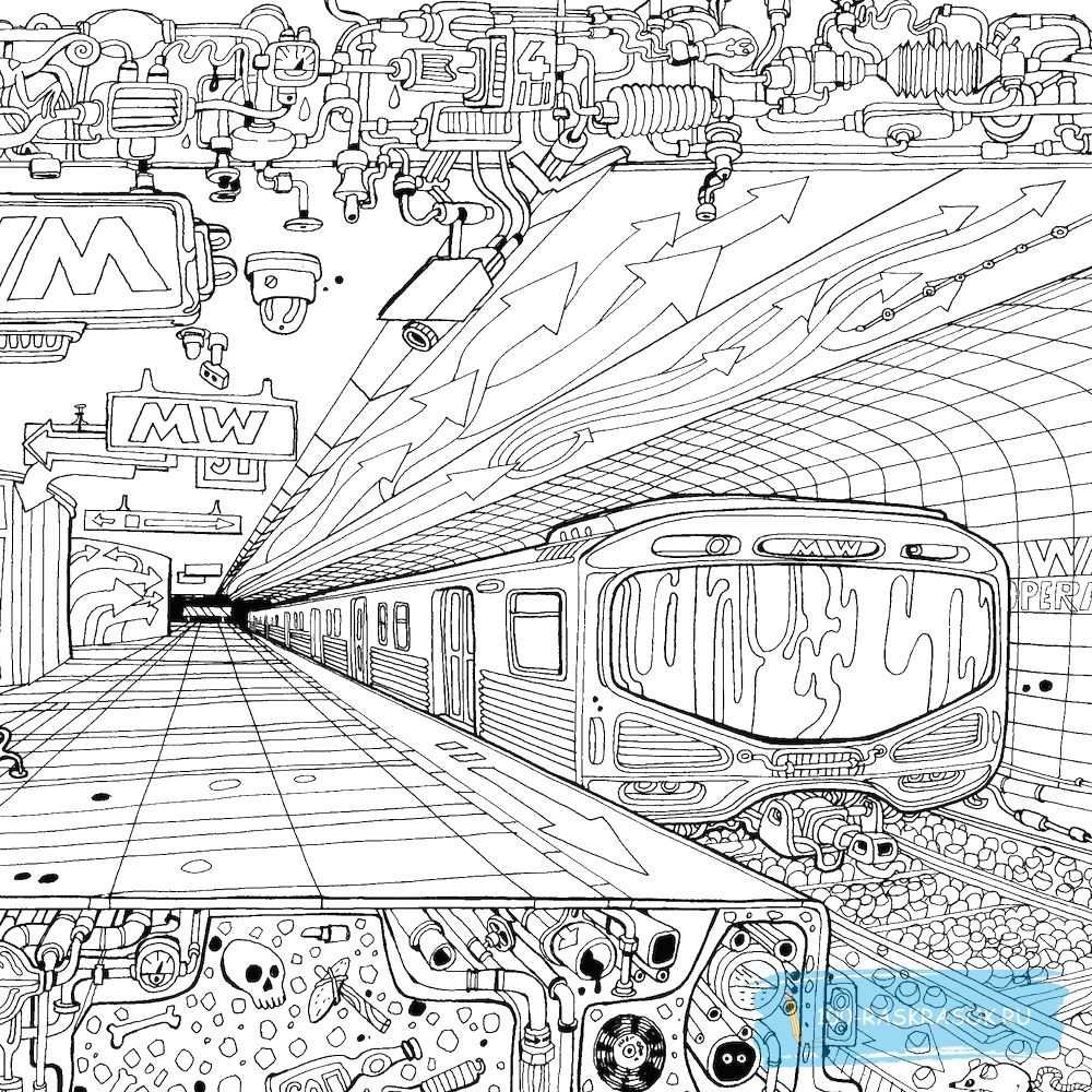 Вагон метро 81.740 Русич чертежи