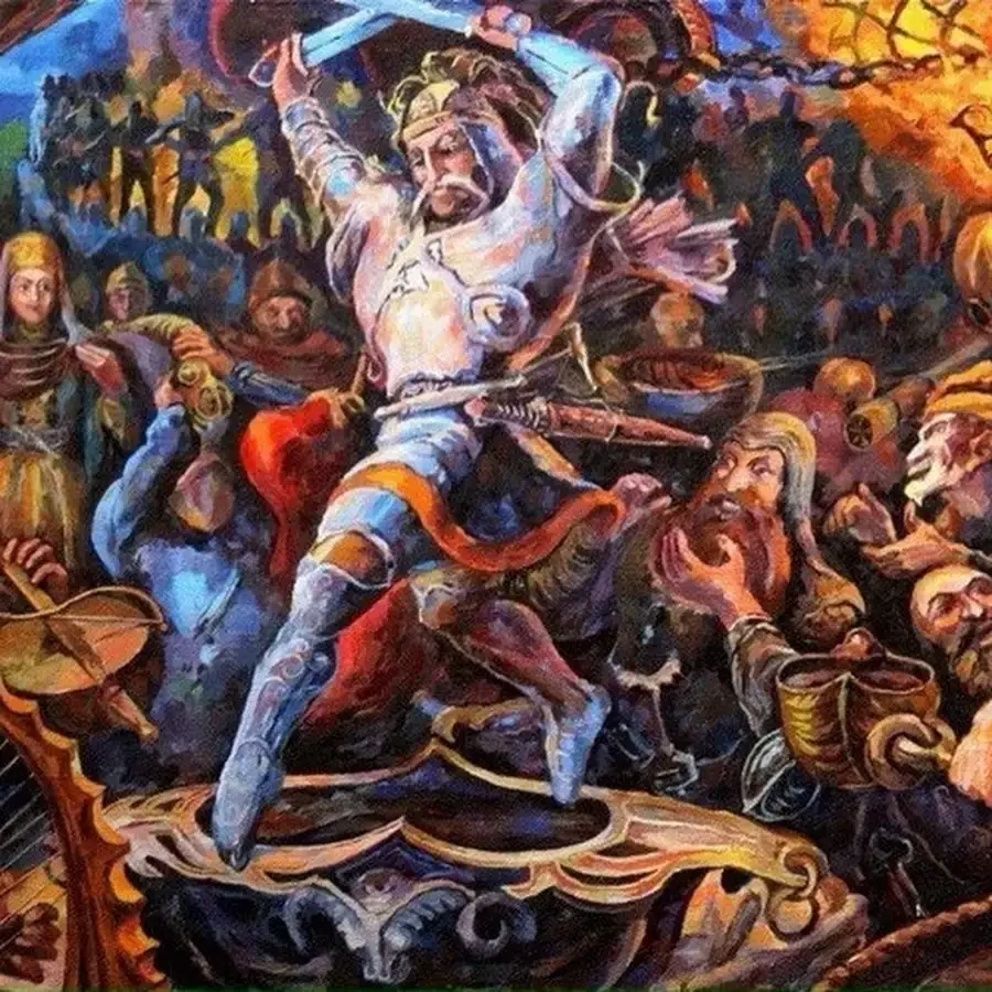 Махарбек Туганов пир Нартов