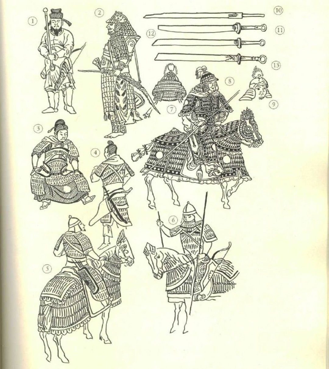 Империя Сун 13 век доспехи