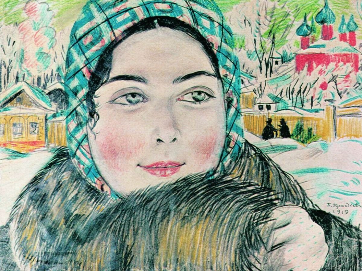 Борис Михайлович Кустодиев Купчиха