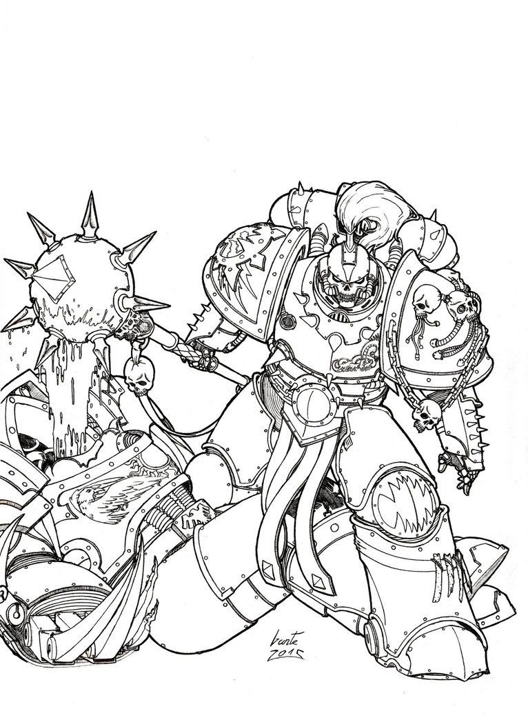 Вархаммер 40000 арт