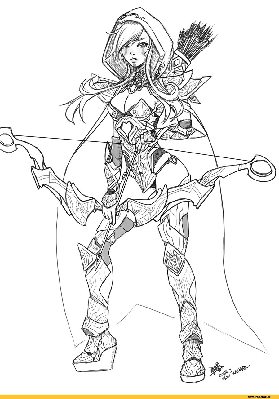 Тракса эскиз