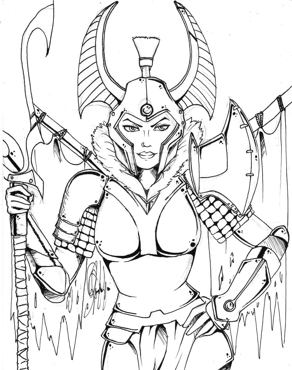 Легион командер раскраска