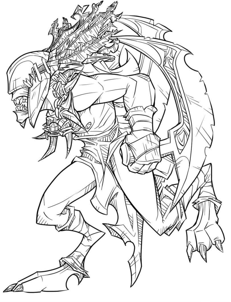 Кратос скетч