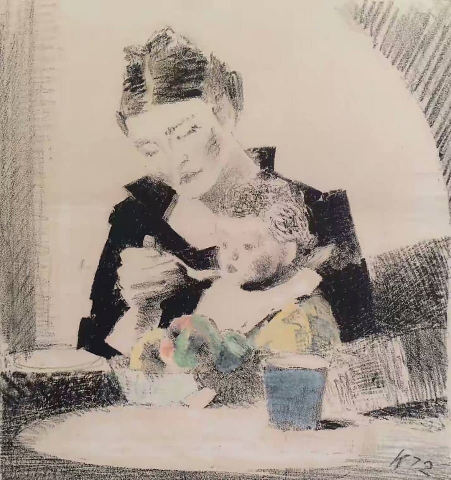 Картины Марии Чепелевой осень сад