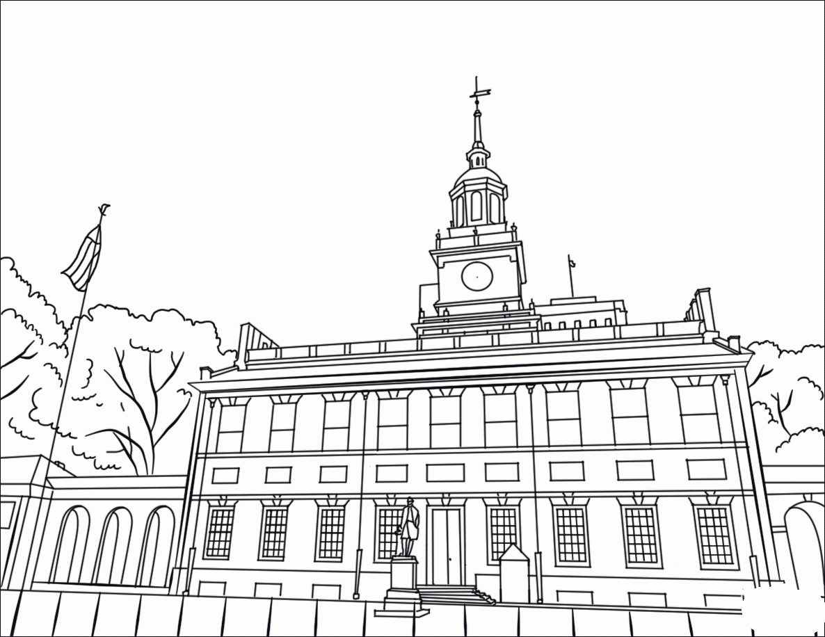 Зимний дворец раскраска