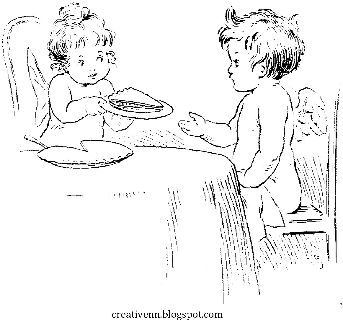 Пошаговое рисование с детьми на тему этикет