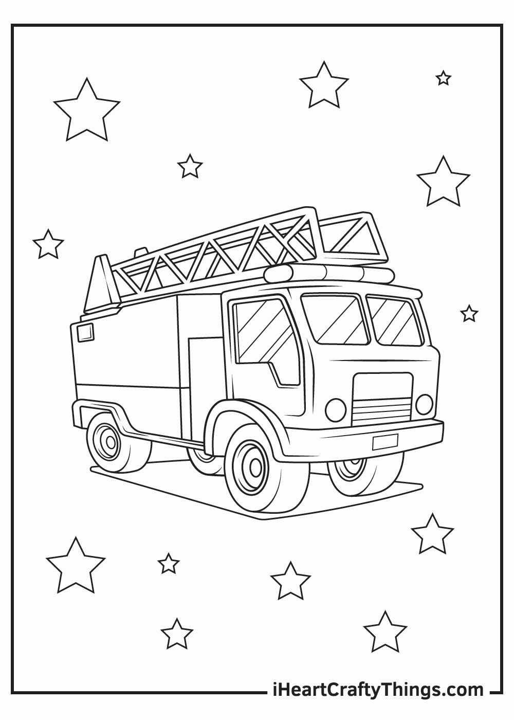 Мишка пожарный раскраска