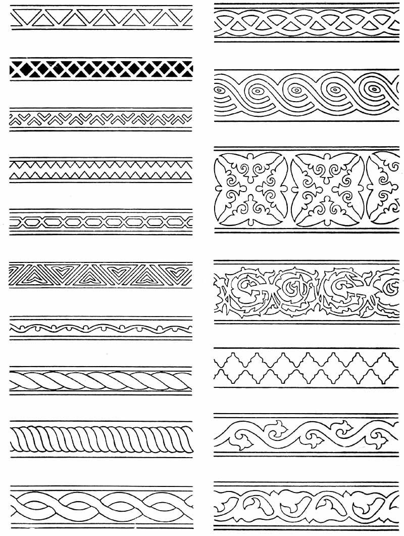 Линейный орнамент