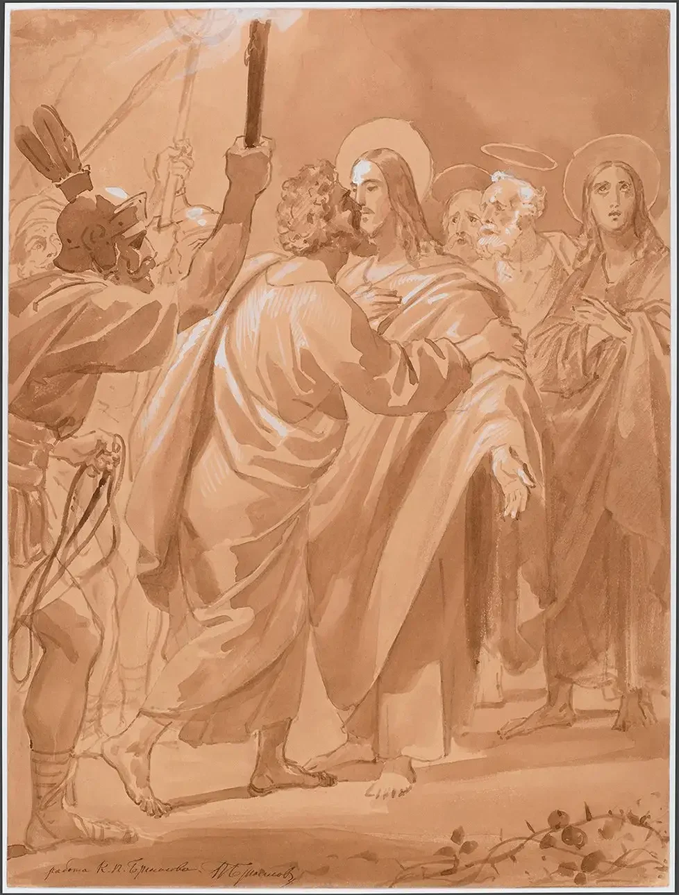 Карл Брюллов рисунки