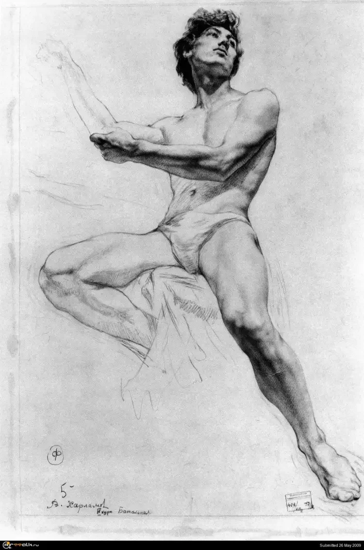 Карл Брюллов раненый Грек