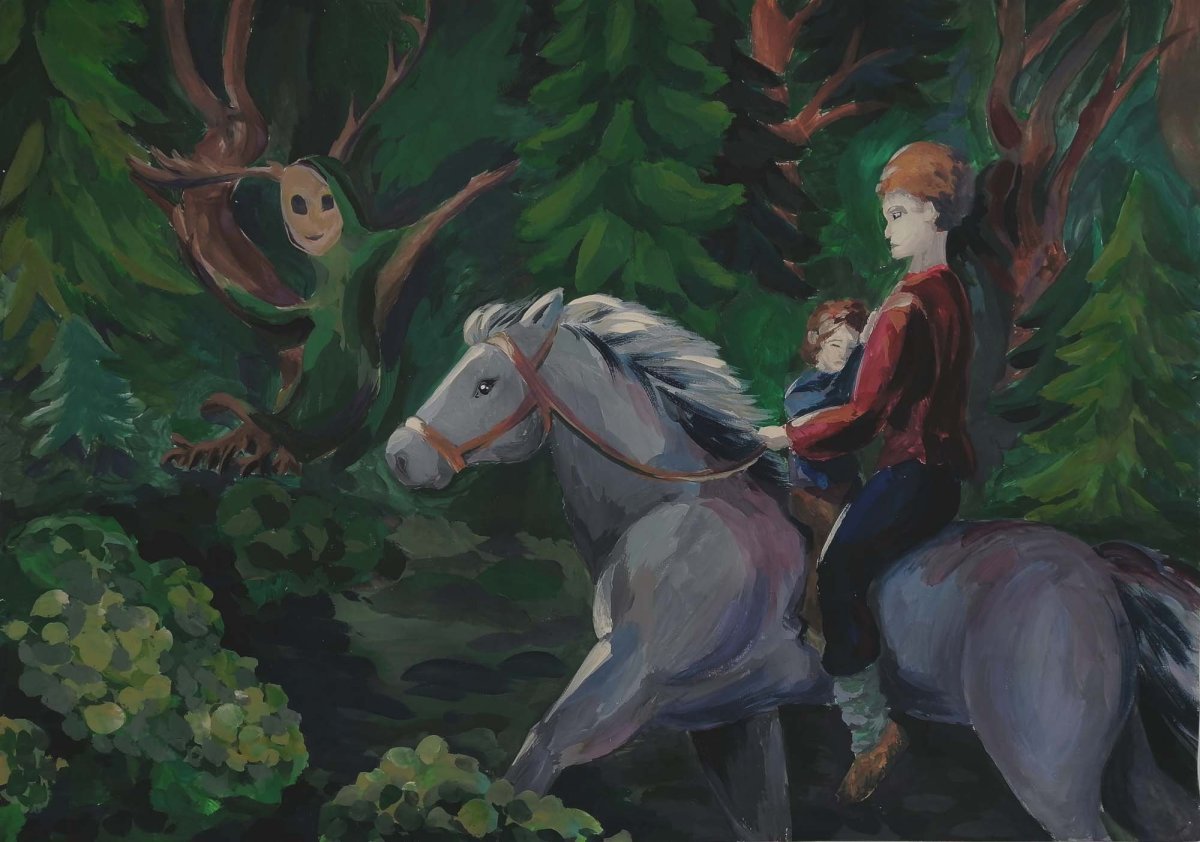 Лесной царь арт к балладе