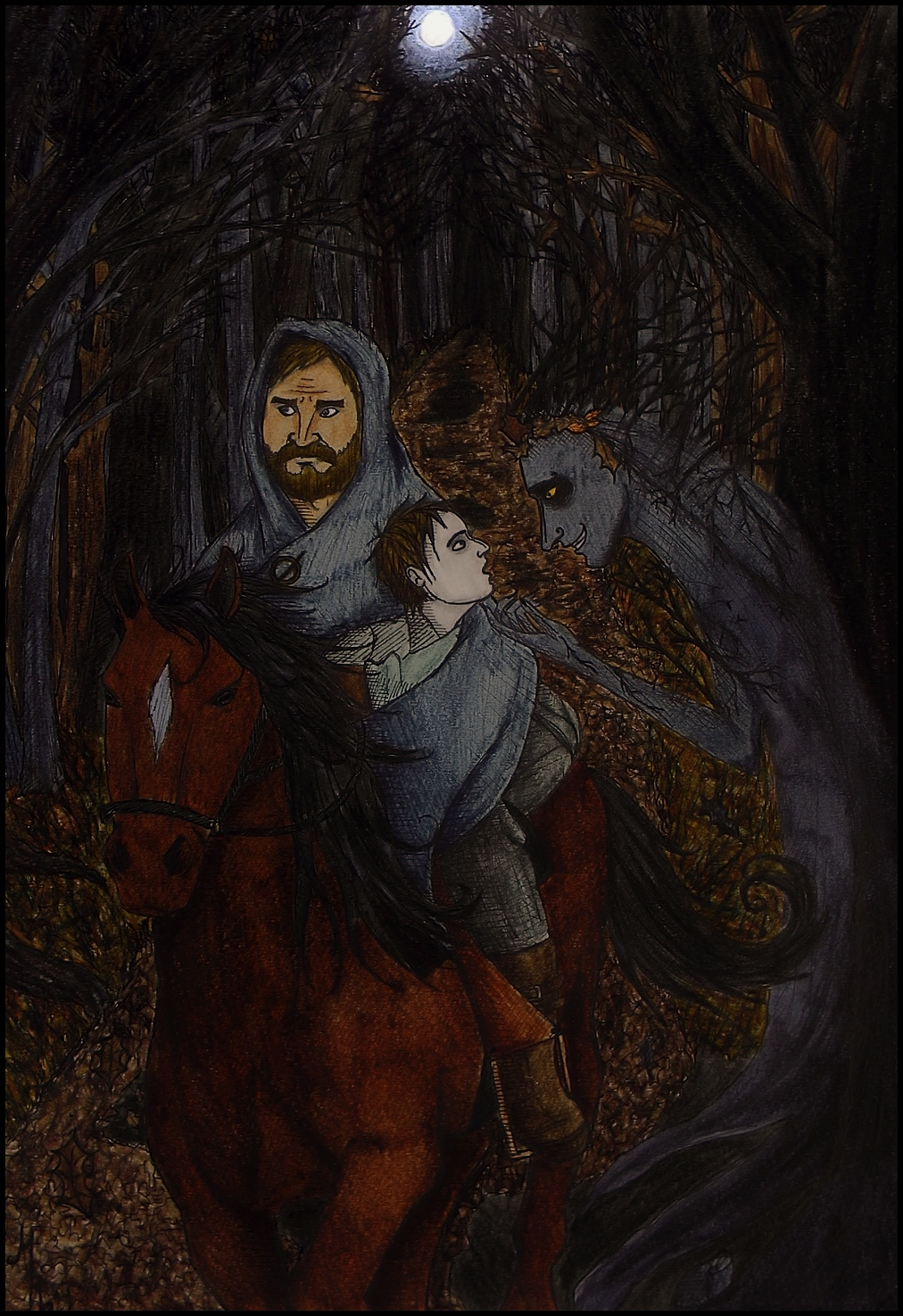 Баллада Лесной царь Гете