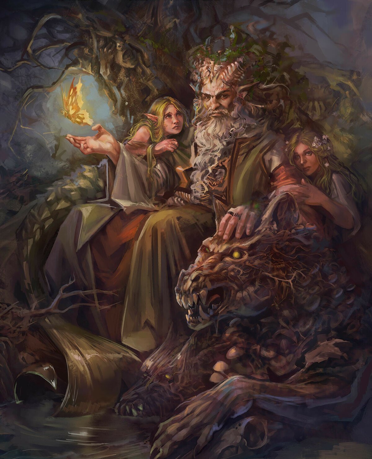 В. А. Жуковский "Лесной царь"