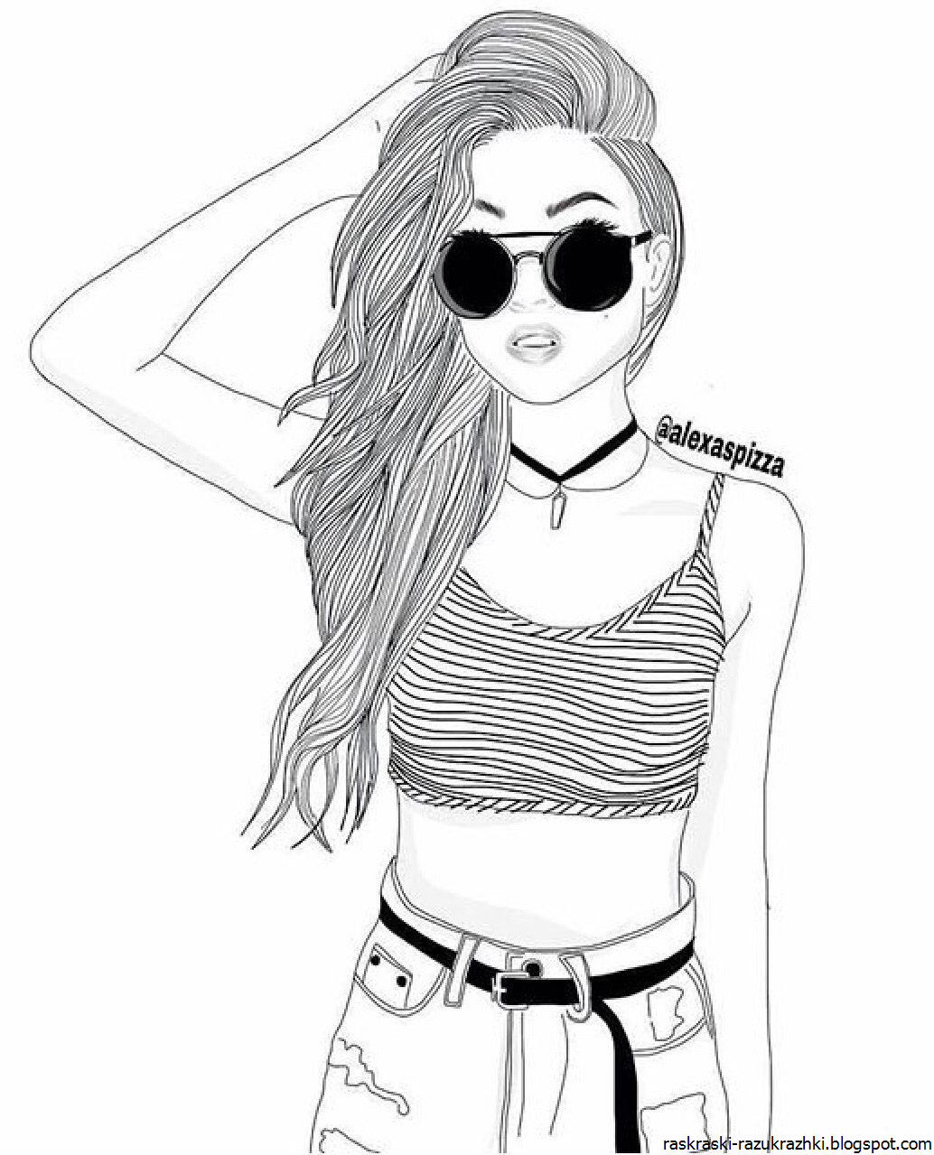 Раскраска для девочек