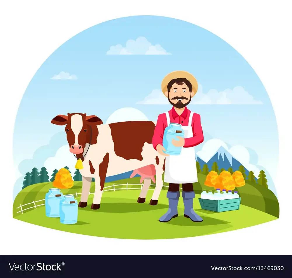 Раскраска корова